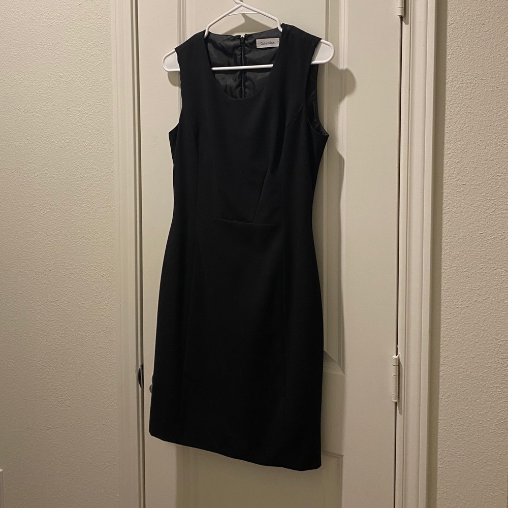 Black Calvin Klein Shift Dress